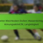 Allwetter-Weichboden-Stollen: Wasserdichtigkeit, Atmungsaktivität, Langlebigkeit