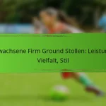 Erwachsene Firm Ground Stollen: Leistung, Vielfalt, Stil