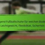 Jugend Fußballschuhe für weichen Boden: Leichtgewicht, Flexibilität, Sicherheit