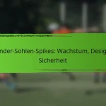 Kinder-Sohlen-Spikes: Wachstum, Design, Sicherheit