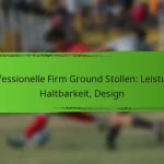 Professionelle Firm Ground Stollen: Leistung, Haltbarkeit, Design