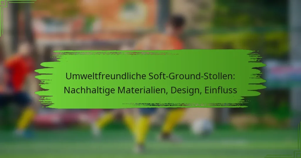 Umweltfreundliche Soft-Ground-Stollen: Nachhaltige Materialien, Design, Einfluss