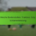 Weiche Bodenstollen: Traktion, Grip, Schlammleistung